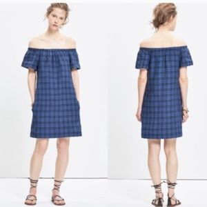 Madewell off the shoulder dress